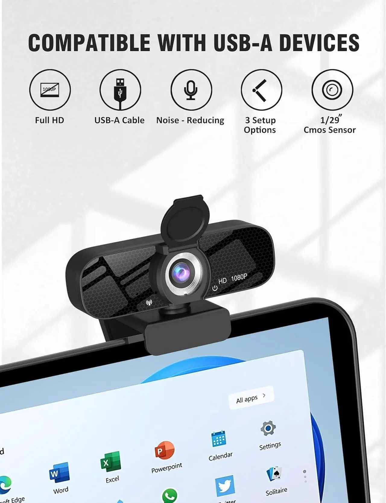 Tewiky Full HD Webcam